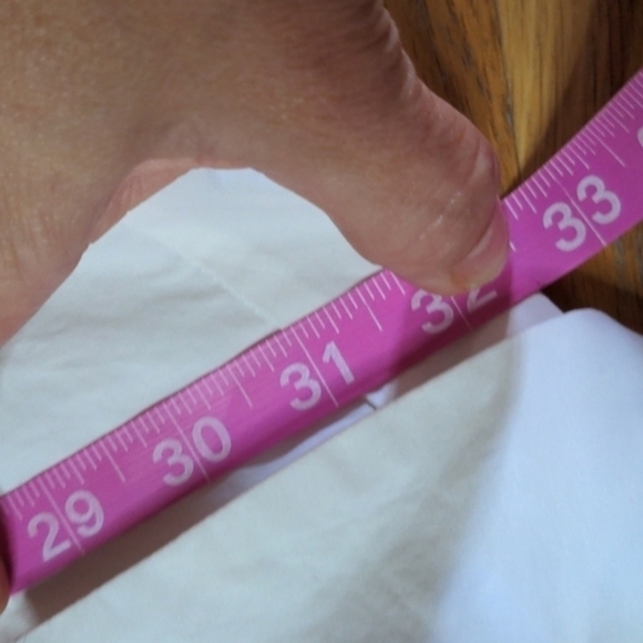 Ziggo Medium White Shirt Dress with Cinch Waist - Picture 9 of 9